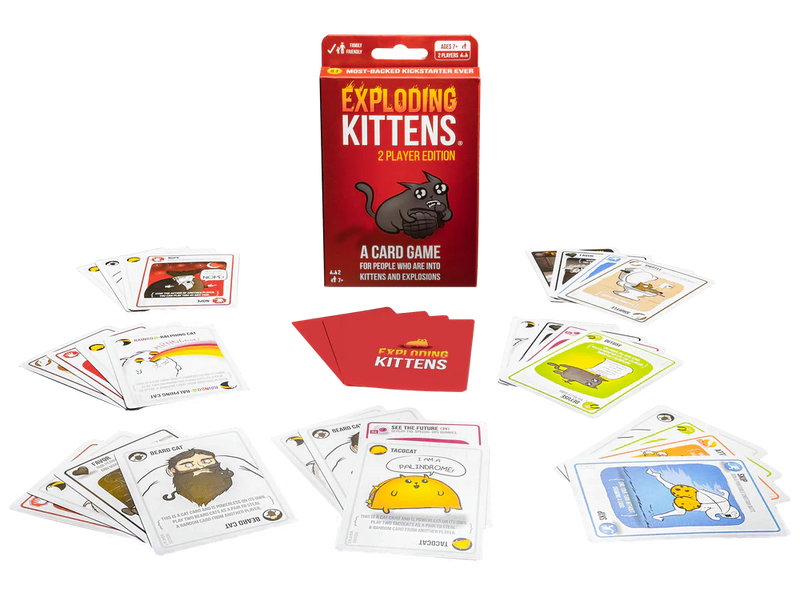 Exploding Kittens:  2 Player Edition