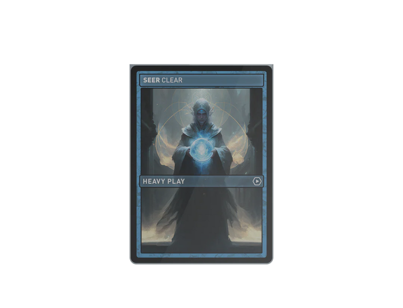 Heavy Play: CURV Sleeves Hard Inners: Seer Clear (100)