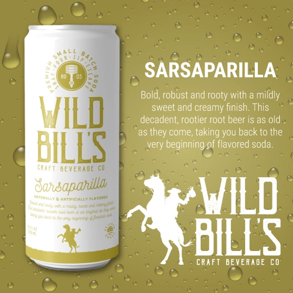 Wild Bill's Craft Beverage: Sarsaparilla