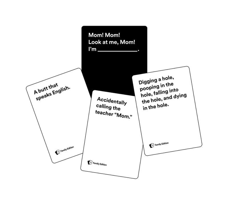 Cards Against Humanity: Family Edition: Glow in the Dark Box