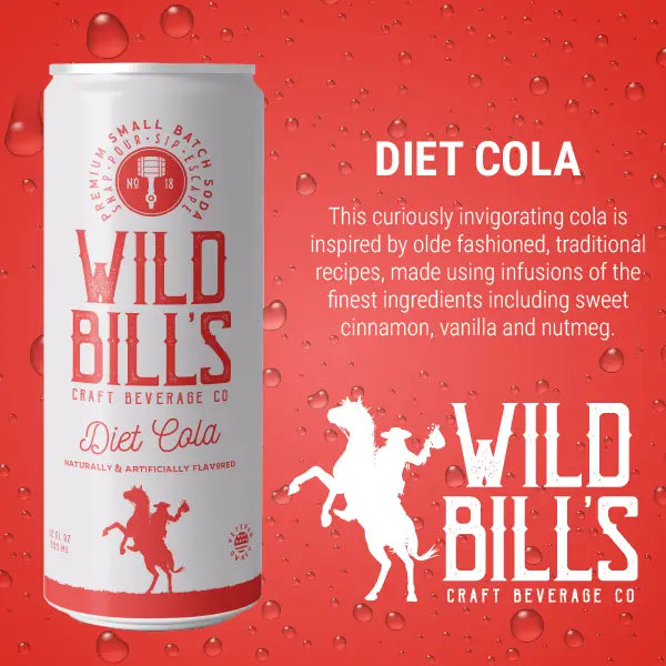 Wild Bill's Craft Beverage: Diet Cola