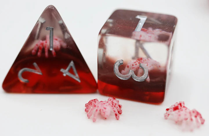 Foam Brain Games RPG Dice Set: Ghost Spider