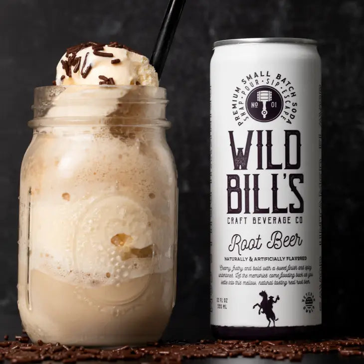 4 Pack: Wild Bill's Craft Beverage: Root Beer
