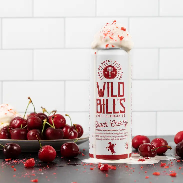 4 Pack: Wild Bill's Craft Beverage: Black Cherry