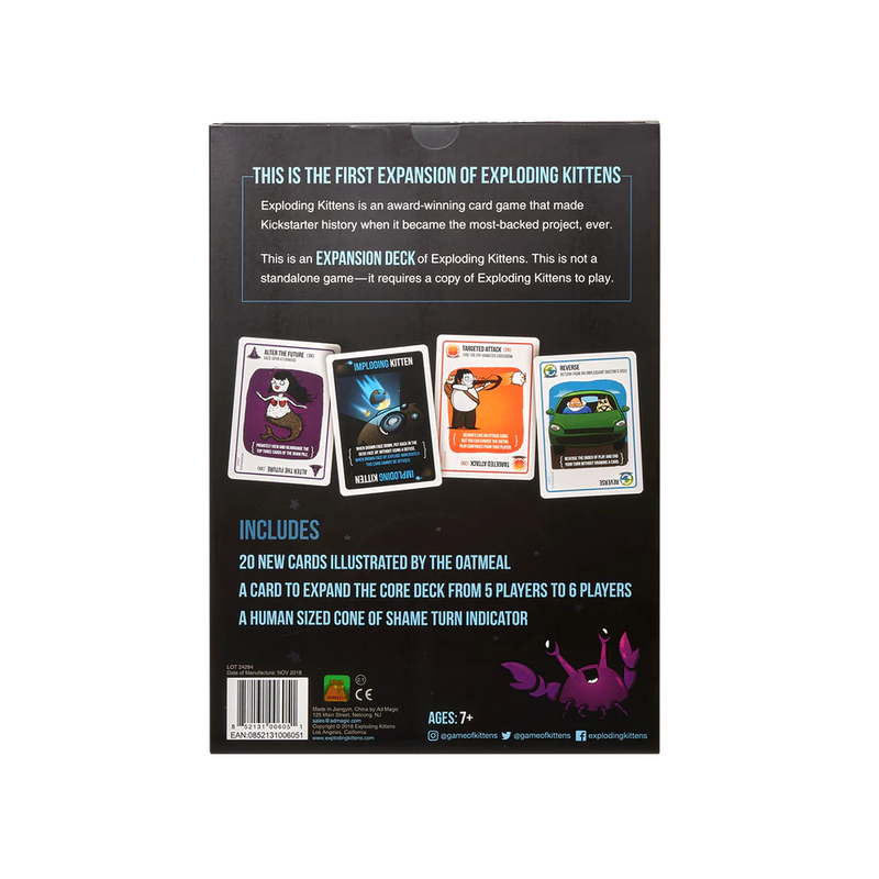Exploding Kittens Expansion: Imploding Kittens