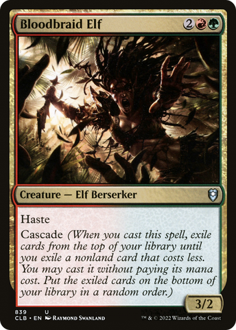 Bloodbraid Elf [Commander Legends: Battle for Baldur's Gate]