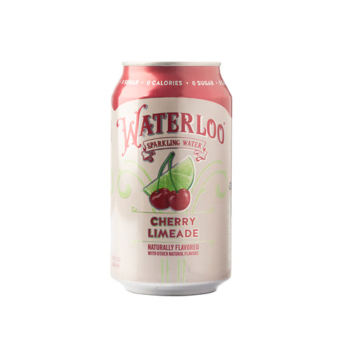 12oz Can: Waterloo: Cherry Limeade