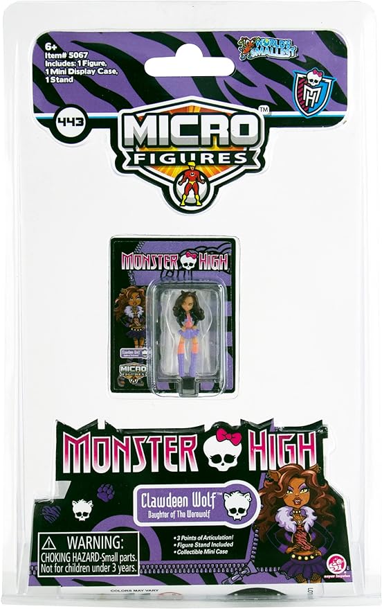 World's Smallest: Monster High: Clawdeen Wolf