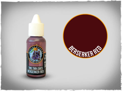 Duncan Rhodes: Two Thin Coats: Berserker Red