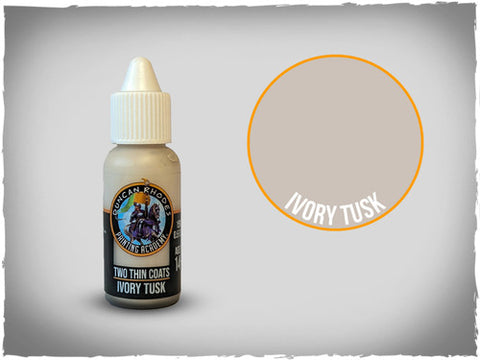 Duncan Rhodes: Two Thin Coats: Ivory Tusk