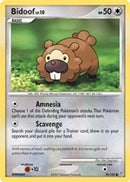 Bidoof 070  Diamond and Pearl - Common