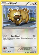 Bidoof 106/124  - Reverse Holofoil Dragons Exalted - Common