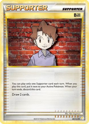 Bill  HeartGold SoulSilver - Uncommon