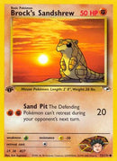Brock's Sandshrew (72) (72) 072  - 1st Edition Gym Heroes - Common