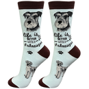 Life is Better Socks: Schnauzer