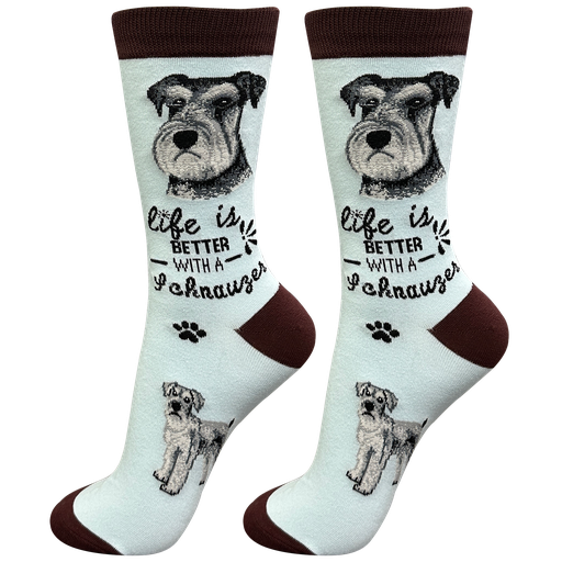 Life is Better Socks: Schnauzer