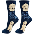 Life is Better Socks: Goldendoodle