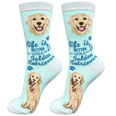 Life is Better Socks: Golden Retriever