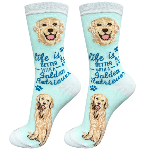 Life is Better Socks: Golden Retriever