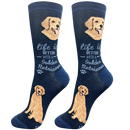 Life is Better Socks: Golden Retriever