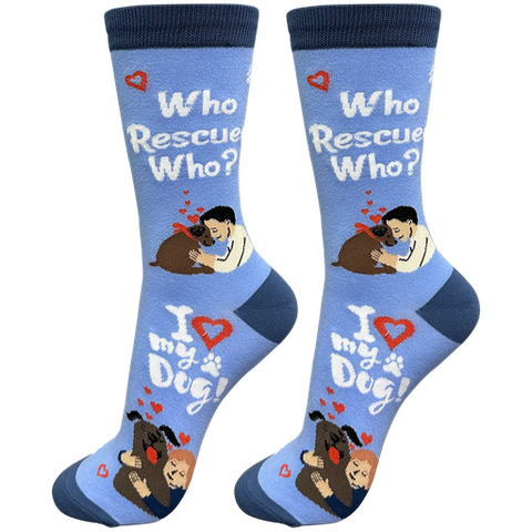 Life is Better Socks: Who rescued Who?