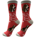 Life is Better Socks: Basset Hound