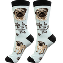 Life is Better Socks: Pug