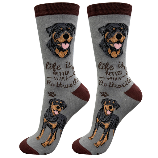 Life is Better Socks: Rottweiler
