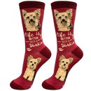 Life is Better Socks: Yorkie