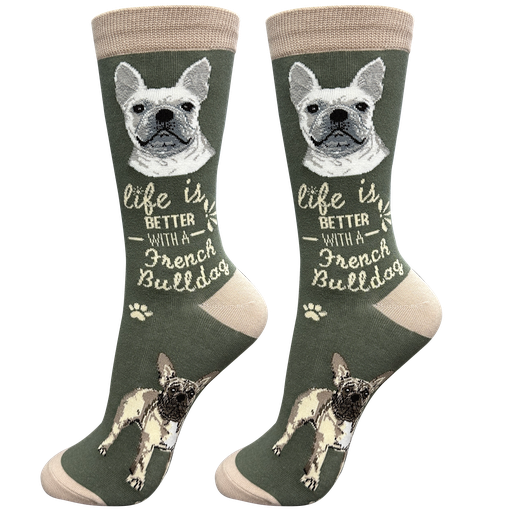 Life is Better Socks: French Bulldog