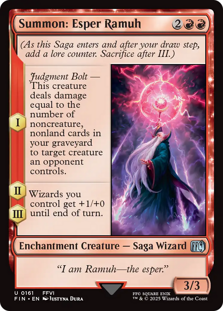Summon: Esper Ramuh [FINAL FANTASY]