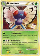 Butterfree/123  HeartGold SoulSilver - Rare