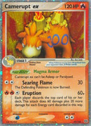 Camerupt ex  - Holofoil Emerald - Ultra Rare