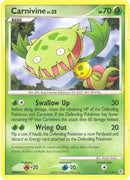Carnivine  - Reverse Holofoil Diamond and Pearl - Rare