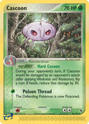 Cascoon  - Reverse Holofoil Ruby and Sapphire - Uncommon