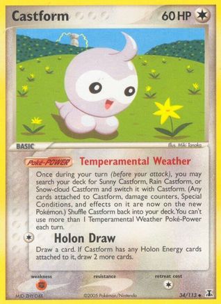 Castform  Delta Species - Uncommon