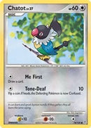 Chatot  - Reverse Holofoil Diamond and Pearl - Common