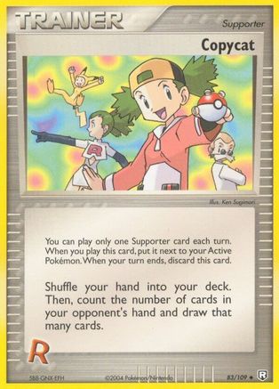 Copycat  - Reverse Holofoil Team Rocket Returns - Uncommon