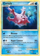 Corsola  - Reverse Holofoil HeartGold SoulSilver - Uncommon