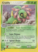 Cradily 003  - Reverse Holofoil Sandstorm - Holo Rare