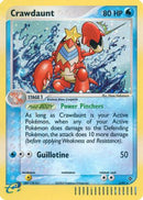Crawdaunt 003/97  - Reverse Holofoil Dragon - Holo Rare