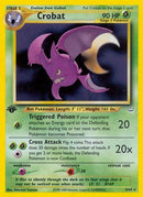 Crobat  - 1st Edition Holofoil Neo Revelation - Holo Rare
