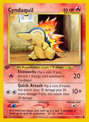 Cyndaquil (57) (57) 057  - 1st Edition Neo Genesis - Common