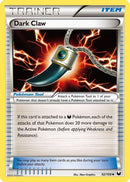 Dark Claw 092  - Reverse Holofoil Dark Explorers - Uncommon