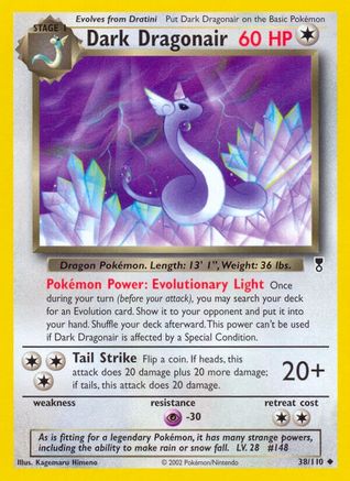 Dark Dragonair 038  - Reverse Holofoil Legendary Collection - Uncommon