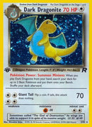 Dark Dragonite (5) (5) 005  - 1st Edition Holofoil Team Rocket - Holo Rare
