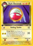 Dark Electrode 034  - 1st Edition Team Rocket - Uncommon