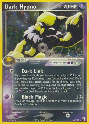 Dark Hypno  - Reverse Holofoil Team Rocket Returns - Holo Rare