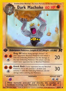 Dark Machoke 040  - 1st Edition Team Rocket - Uncommon