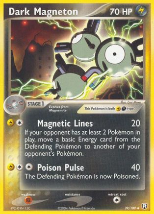 Dark Magneton  Team Rocket Returns - Uncommon